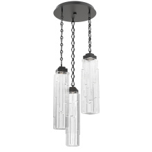 Hammerton CNB0056-03-MB-LC-CH1-L1 - Ledgestone Round 3pc Multi-Pendant with Chain