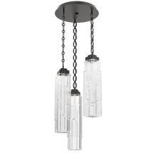 Hammerton CNB0056-03-MB-LC-CH2-L1 - Ledgestone Round Chain 3pc Multi-Pendant