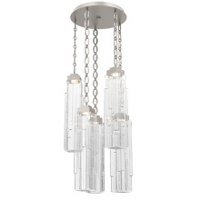 Hammerton CNB0056-05-BS-LC-CH2-L3 - Ledgestone Round 5pc Multi-Pendant with Chain