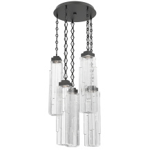 Hammerton CNB0056-05-MB-LC-CH1-L3 - Ledgestone Round 5pc Multi-Pendant with Chain