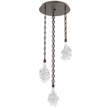 Hammerton CNB0059-03-FB-BC-CH2-L1 - Blossom Round 3pc Multi-Pendant with Chain