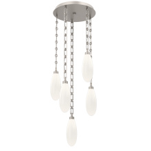 Hammerton CNB0071-05-BS-WL-CH3-L3 - Fiori Round 5pc Multi-Pendant with Chain