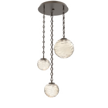 Hammerton CNB0092-03-FB-A-CH1-L3 - Gaia Round 3pc Multi-Pendant with Chain