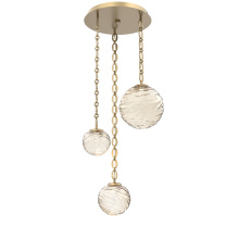 Hammerton CNB0092-03-GB-A-CH2-L3 - Gaia Round 3pc Multi-Pendant with Chain