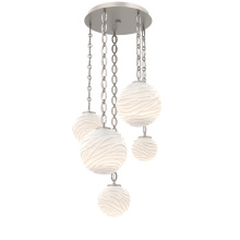 Hammerton CNB0092-05-BS-WL-CH2-L3 - Gaia Round 5pc Multi-Pendant with Chain
