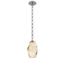 Hammerton LNB0035-01-BS-OA-CH2-E2 - Ellisse Round Single Pendant with Chain