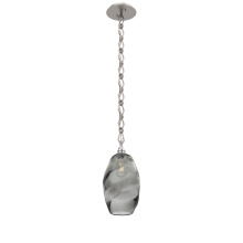 Hammerton LNB0035-01-BS-OS-CH1-E2 - Ellisse Round Single Pendant with Chain