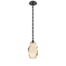 Hammerton LNB0035-01-MB-OA-CH1-E2 - Ellisse Round Single Pendant with Chain