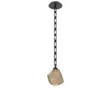 Hammerton LNB0039-01-MB-B-CH3-L3 - Gem Pendant with Chain