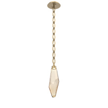 Hammerton LNB0050-17-GB-CA-CH2-L1 - Rock Crystal Pendant with Chain - 17-Inch