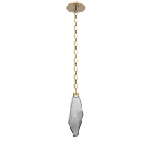 Hammerton LNB0050-17-GB-CS-CH2-L1 - Rock Crystal Pendant with Chain - 17-Inch
