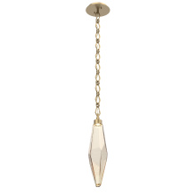 Hammerton LNB0050-19-GB-CA-CH1-L1 - Rock Crystal Pendant with Chain - 19-Inch