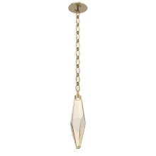 Hammerton LNB0050-19-GB-CA-CH2-L1 - Rock Crystal Pendant with Chain - 19-Inch