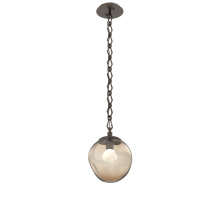 Hammerton LNB0066-01-FB-ZB-CH1-L3 - Aster Round Single Pendant with Chain (LED)