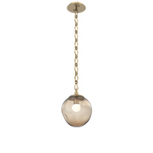 Hammerton LNB0066-01-GB-FB-CH1-L1 - Aster Round Single Pendant with Chain (LED)