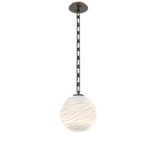 Hammerton LNB0092-01-FB-WL-CH3-L3 - Gaia Pendant with Chain (Large)