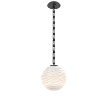 Hammerton LNB0092-01-MB-WL-CH3-L3 - Gaia Pendant with Chain (Large)