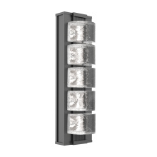 Hammerton ODB0100-18-AG-TO-L2 - Tessera Outdoor Sconce - Small