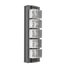 Hammerton ODB0100-18-AG-TW-L4 - Tessera Outdoor Sconce - Small