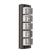 Hammerton ODB0100-18-SB-TW-L4 - Tessera Outdoor Sconce - Small