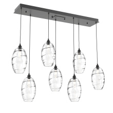 Hammerton PLB0035-07-MB-OC-C01-E2 - Ellisse Linear 7pc Multi-Pendant