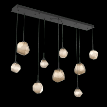 Hammerton PLB0039-09-MB-B-C01-L1 - Gem Linear 9pc Multi-Pendant