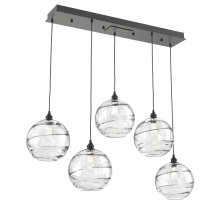 Hammerton PLB0047-05-MB-OC-C01-E2 - Terra Linear 5pc Multi-Pendant