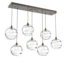 Hammerton PLB0047-07-FB-OC-C01-E2 - Terra Linear 7pc Multi-Pendant