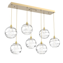 Hammerton PLB0047-07-GB-OC-C01-E2 - Terra Linear 7pc Multi-Pendant