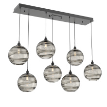 Hammerton PLB0047-07-MB-OS-C01-E2 - Terra Linear 7pc Multi-Pendant