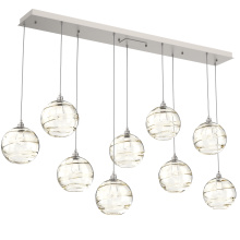 Hammerton PLB0047-09-BS-OA-C01-E2 - Terra Linear 9pc Multi-Pendant