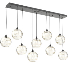 Hammerton PLB0047-09-MB-OA-C01-E2 - Terra Linear 9pc Multi-Pendant