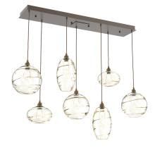 Hammerton PLB0048-07-FB-OA-C01-E2 - Misto Linear 7pc Multi-Pendant