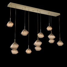 Hammerton PLB0089-09-GB-B-C01-L1 - Mesa Linear 9pc Multi-Pendant