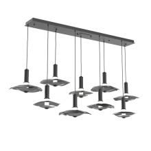 Hammerton PLB0099-09-MB-00-C01-L3-MI - Cumulus Linear 9pc Multi-Pendant