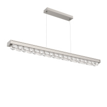 Hammerton PLB0100-60-BS-TF-CA1-L1-000 - Tessera 60-Inch Linear Chandelier