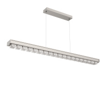 Hammerton PLB0100-60-BS-TP-CA1-L1-000 - Tessera 60-Inch Linear Chandelier
