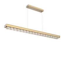 Hammerton PLB0100-60-GB-TP-CA1-L1-000 - Tessera 60-Inch Linear Chandelier