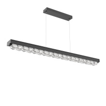 Hammerton PLB0100-60-MB-TF-CA1-L3-000 - Tessera 60-Inch Linear Chandelier