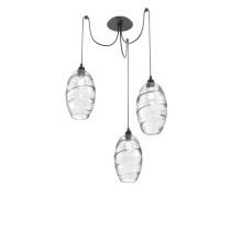 Hammerton SCB0035-03-MB-OC-C01-E2 - Ellisse Round 3pc Swag Multi-Pendant