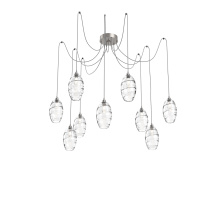 Hammerton SCB0035-09-BS-OC-C01-E2 - Ellisse Round 9pc Swag Multi-Pendant