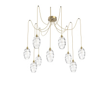 Hammerton SCB0035-09-GB-OC-C01-E2 - Ellisse Round 9pc Swag Multi-Pendant