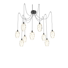 Hammerton SCB0035-09-MB-OA-C01-E2 - Ellisse Round 9pc Swag Multi-Pendant