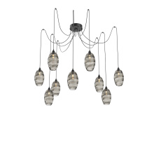 Hammerton SCB0035-09-MB-OS-C01-E2 - Ellisse Round 9pc Swag Multi-Pendant