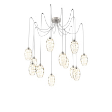 Hammerton SCB0035-12-BS-OA-C01-E2 - Ellisse Round 12pc Swag Multi-Pendant