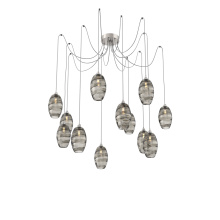 Hammerton SCB0035-12-BS-OS-C01-E2 - Ellisse Round 12pc Swag Multi-Pendant