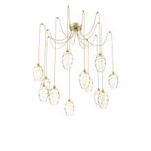 Hammerton SCB0035-12-GB-OA-C01-E2 - Ellisse Round 12pc Swag Multi-Pendant