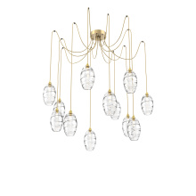 Hammerton SCB0035-12-GB-OC-C01-E2 - Ellisse Round 12pc Swag Multi-Pendant