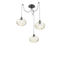 Hammerton SCB0036-03-MB-OA-C01-E2 - Coppa Round 3pc Swag Multi-Pendant