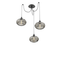 Hammerton SCB0036-03-MB-OS-C01-E2 - Coppa Round 3pc Swag Multi-Pendant